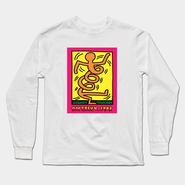 montreux Jazz Long Sleeve T-Shirt by NomesInk